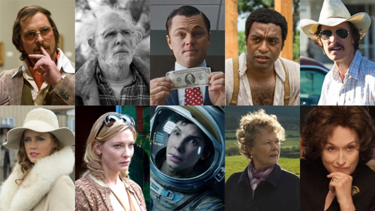 Oscars 2014: "Gravity," "American Hustle" lead race with 10 nominations